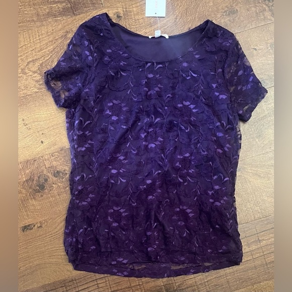 NWT Isaac Mizrahi blouse women Sz Medium - Picture 1 of 6